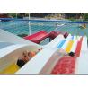 China Customized Colors Size Big Water Slides Raft Vehicle For Amusement Park factory