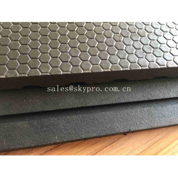 Quality Interlocking 16mm Cubicle Cow Mattress Nylon Cloth Insertion Non-slip Mat Stall for sale