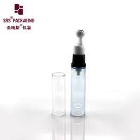 China Free sample clear color empty plastic airless pump 10ml eye cream bottle factory