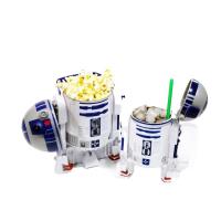 China Plastic Popcorn Container Bucket with Lid  Printed Movie Star Custom Figure Toy Gift & Craft Collection OEM Design factory