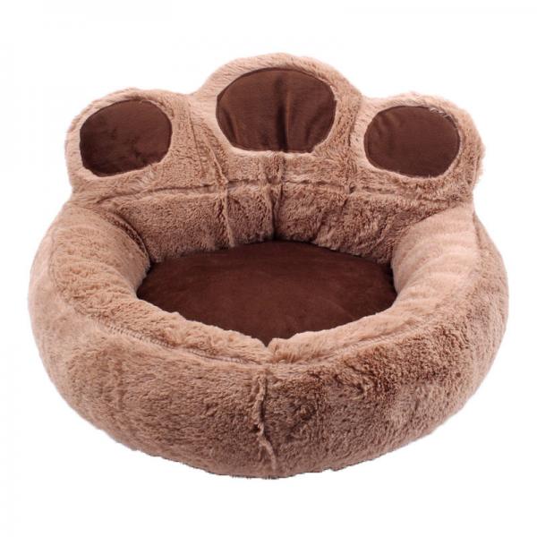 Quality Claw Shape Pet Den Bed Corduroy Material Gross Weight 24kg With Removable Cover for sale