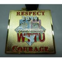 China 2014 WTTU takewondo medal metal medallions, sourvenirs factory