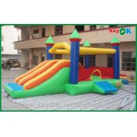 China Inflatable Jumping Bouncer Customized Inflatable Bouncer Slide For Fun , Bouncy Castle With Slide factory