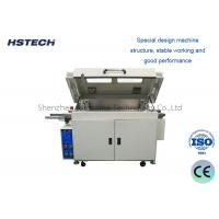 China Automatic Adhesive Roller and Disc Brush Single Side PCB Cleaning Equipment factory