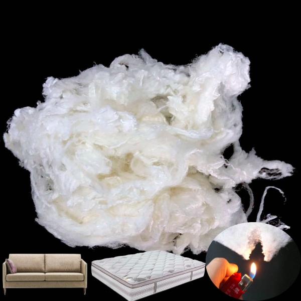 Quality Bright White Viscose Staple Fiber For Textiles / Disposable Hygiene Products for sale