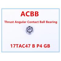 Quality 17TAC47 B P4 GB Angular Contact Ball Bearing 10000RPM-11000RPM for sale