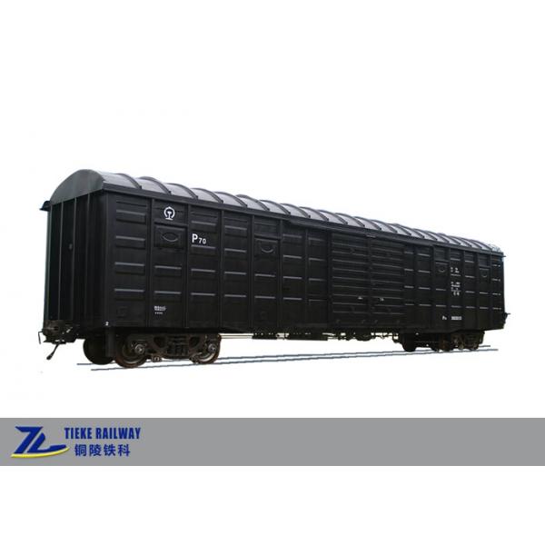 Quality Anti Corrosion Covered Railway Box Wagon 145m3 Volume UIC Approved for sale