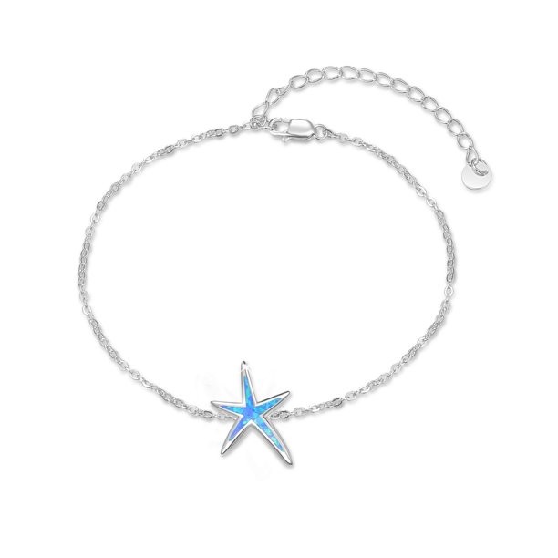 China Starfish Bracelet Opal Bracelets for Women Girls Fine Jewelry Birthday Mother's Day Gifts for Mom Female factory