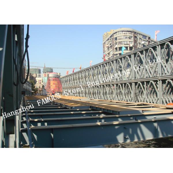 Quality Modern Style Prefabricated Modular Bailey Suspension Bridge Galvanized Surface for sale