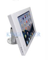 China Rotation Tabletop or Wall mounted iPad Enclosure Kiosk With Push-latch Key Locking Mechanism factory