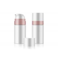 Quality Custom white Double Wall 30g Cosmetic Airless Makeup Pump Bottle for sale