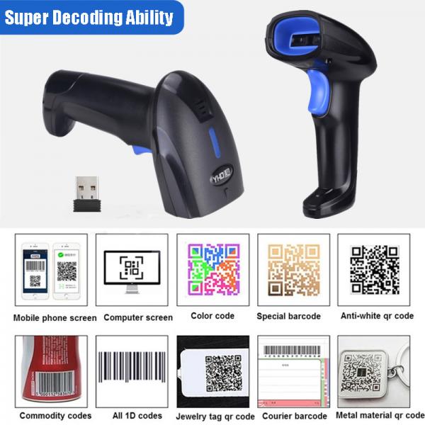 Quality Precise Scan Barcode Scanner Handheld Portable Qr Code Scanner 2D for sale