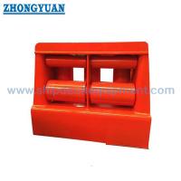 China ISO 13733 Type 7R Seven Rollers Universal Fairlead With Upper Roller Ship Towing Equipment for sale