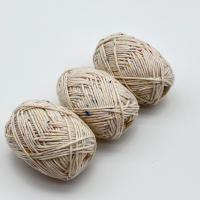 China 98% Cotton 2% Colored Dot Polyester Mix Color Cotton Yarn Variegated For Diy Toys factory