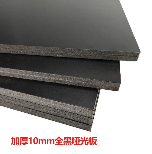 Quality High Density Rigid KT Foam Board Black For Airplane Model Craft for sale