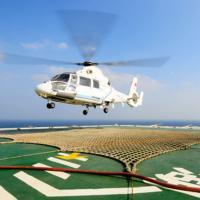 China Secure Helicopter Operations 15*15m Helicopter Deck Net with 690KGS Capacity factory