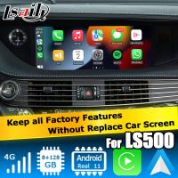 China Lexus LS500 LS500h upgrade Android 11 carplay video interface 8+128GB keep all factory features factory