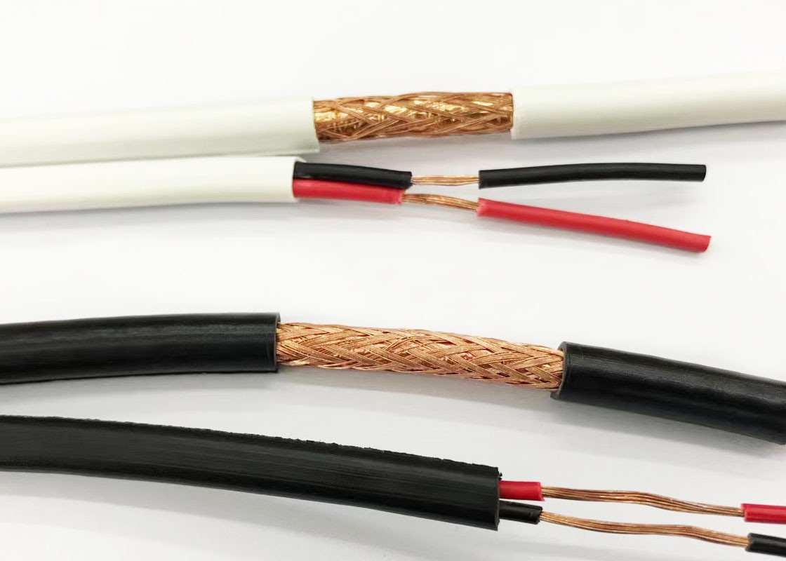 China 1000ft 75 Ohms CCTV Coaxial Cable For Broadcasting Equipment factory