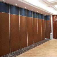 China Conference Room Sound Insulation MDF Folding Movable Acoustic Partition Walls factory