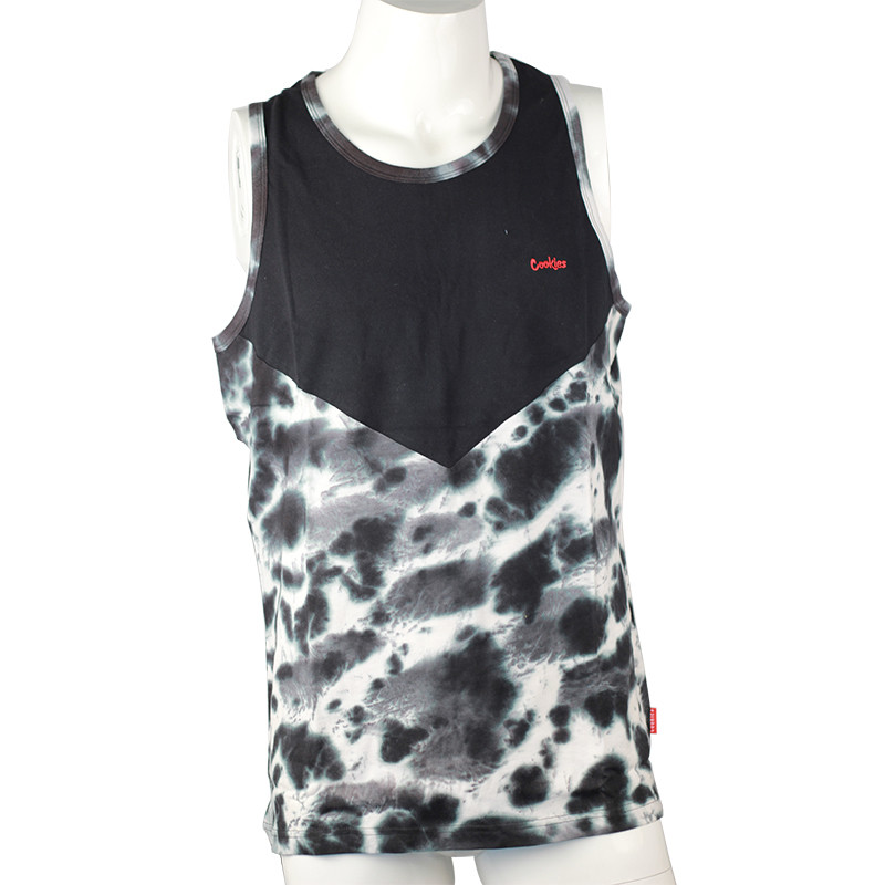 China Not Deformed Pure Cotton T Shirts , Durable Mens Cotton Sleeveless Shirts for sale