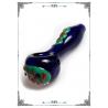 China Tobacco Pocket Glass Smoking Pipe Grimace Glass spoon Hand Pipe factory