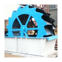 China Quality Muddy Sand Gravel Bucket Wheel Sand Washer With AC Motor factory
