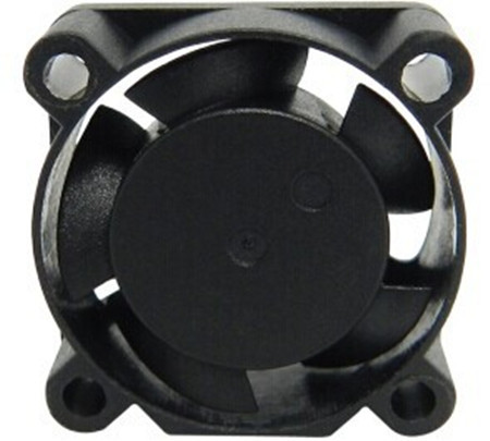 Quality 7000RPM Sturdy DC Axial Cooling Fan Plastic 25x25x10mm Black color for sale