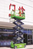 China Automatic Scissor Lift Small Size 8m Electrical Driving 230kg Aerial Working Platform factory