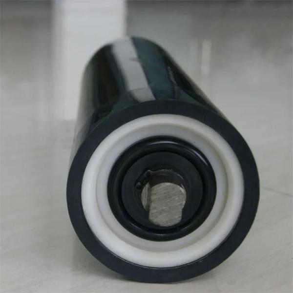 Quality Impact Resistant HDPE Pipe Idler Polymer Roller Belt Conveyor Troughing Roller for sale