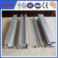 China Hot! aluminium tracks profile supplier, OEM shaped aluminum profiles curtain track factory