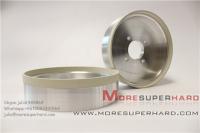 China 6 inches High cutting action 6A2 vitrified diamond grinding wheel for PCD -julia@moresuperhard.com factory