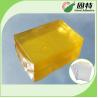 China Synthetic polymer resin Medical Dressing Tape Pressure Sensitive Hot Melt Glue Yellow Transparent Color factory