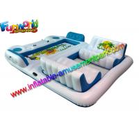 China Giant 6 Person Inflatable Raft Pool / Inflatable Pool Floats for Adults factory
