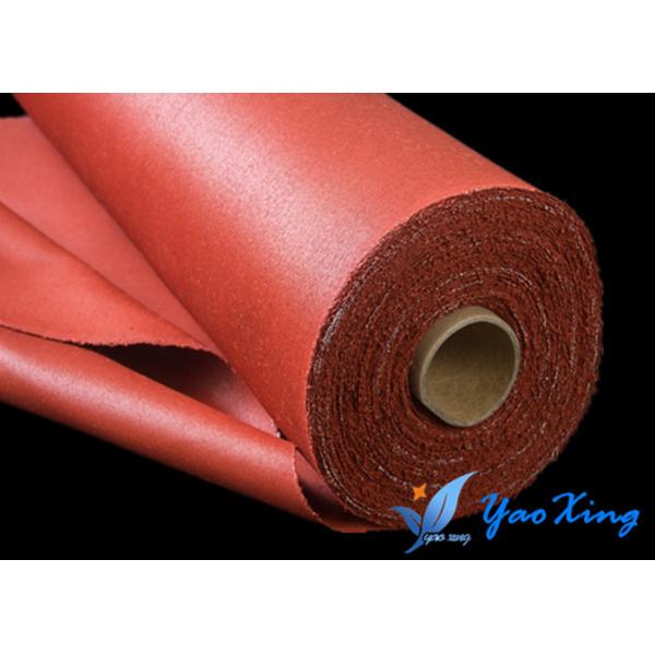 Quality Fireproof Silicone Rubber Coated Fiberglass Fabric / Fiberglass Heat Resistance for sale