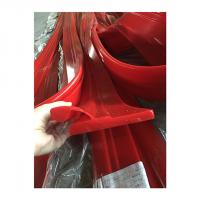 China PU Rubber Conveyor Skirt Board Y Type Dual Seal Polyurethane Skirting factory