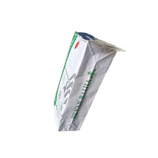 Quality Chemical Powder Packing Valve Paper Bags  Durable  Multilayer Flat Bottom Paper Bags for sale