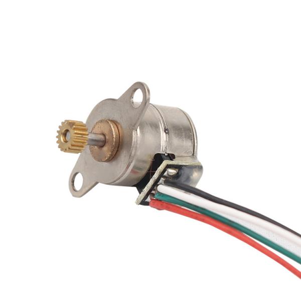 Quality 2 Phase 4 Wire Micro Stepper Motor 5.0 VDC Bipolar Drive Mode 10mm pm VSM1070 for sale