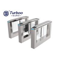 Quality 600-1300mm Width Swing Turnstile Gate SUS304 14 Pairs Infrared Sensor for sale