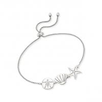 China Ross-Simons Sea Life Sterling Silver Bolo Bracelet For Women Gifts factory