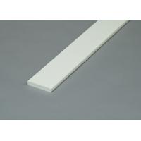 China Woodgrain PVC Decorative Mouldings / Lattice White PVC Trim Board / PVC Profiles factory