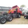 China Red 90 Ton Euro III 371hp HOWO 6x4 Prime Mover Truck factory