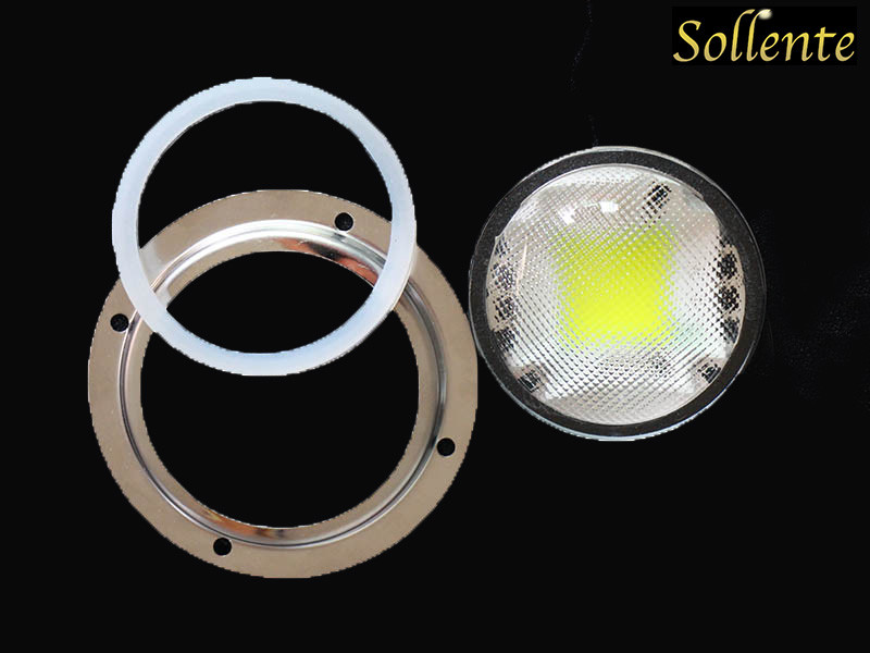 China Glass Lens LED High Bay Light Fixtures With High Power LED Heatsink factory