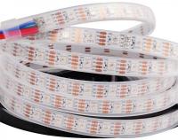 China Full Color Magic RGB Digital LED Strip Lights WS2813 Separately Control With 4 Pin factory