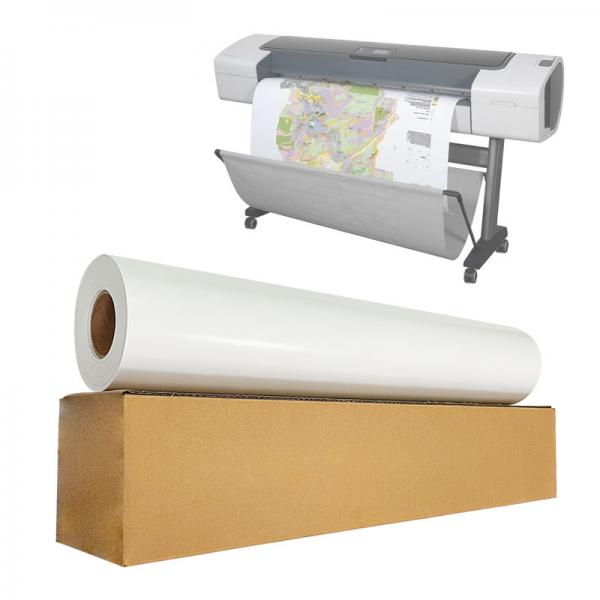 Quality 240gsm 44 Inch RC Glossy Photo Paper Resin Coated Double Sided for sale