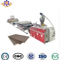 China UPVC WPC PVC Panel Wall Panel Making Wood Plastic Composite Machine Profile Extrusion Line factory