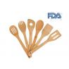 China Organic Bamboo Utensil Set Wooden Cooking Spoons and Spatulas Antimicrobial Kitchen Tools Bamboo Kitchen Supplies factory