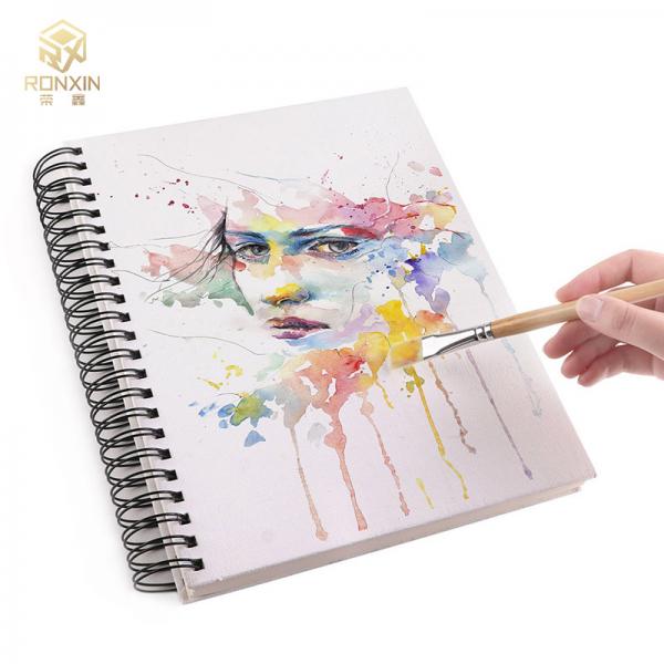Quality Sprial Binding Hardcover Lined Notebook , 120 Sheet Notebook For Painting for sale
