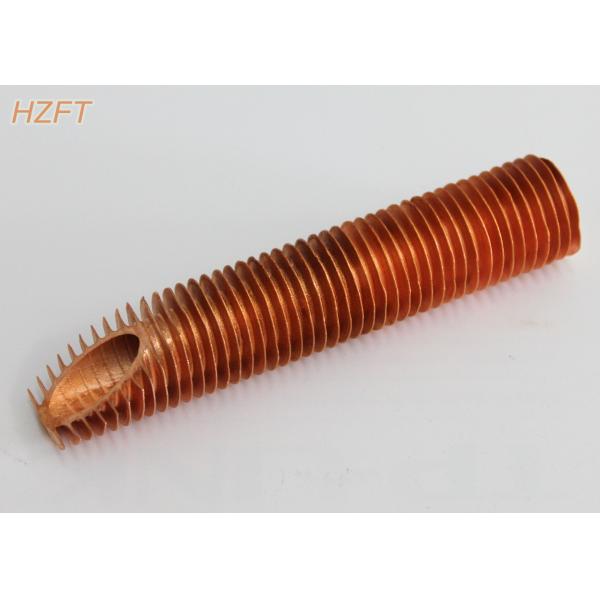 Quality By Roll Forming Process Copper Fin Tube For Cooler Of Power Plant With C12000 / C12200 for sale