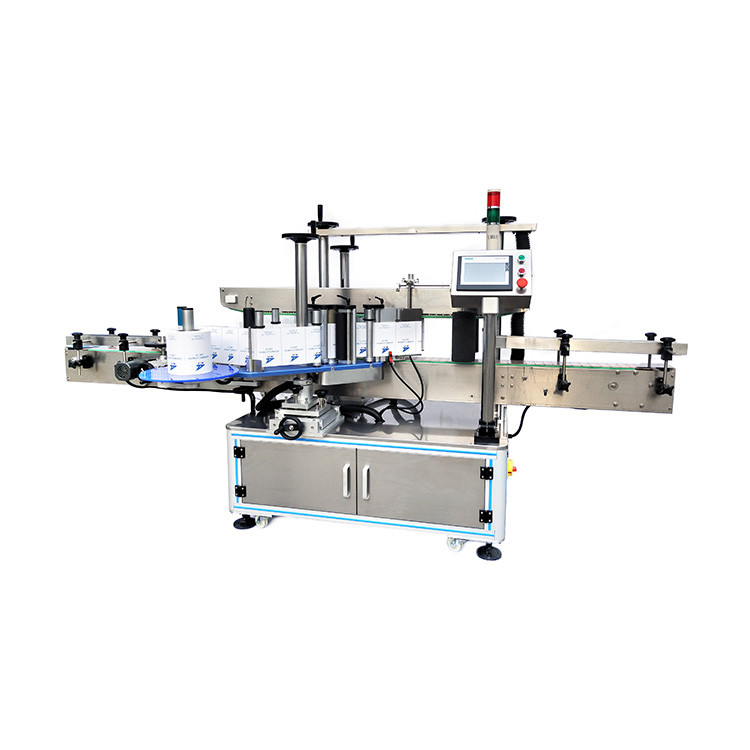 China Multifunctional Box Double Side Labeling Machine With Fixed Positioning factory