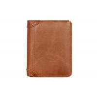 China Practical Reusable Leather Card Case , Leakproof Leather Money Clip Card Holder factory